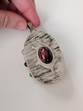 Large Turtle Pendant